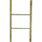 Ekena Millwork 19"W x 36"H x 3 1/2"D Vintage Farmhouse 2 Rung Ladder, Barnwood Decor Collection, Restoration Green DECR019X036X04LDRGR - alternate 2